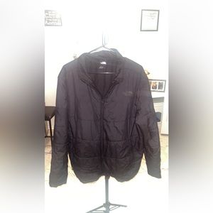 Black XL gently used north face jacket